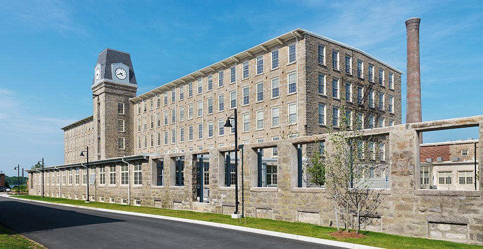 The Historic Adaptive Reuse of Eight Former Mill Buildings
