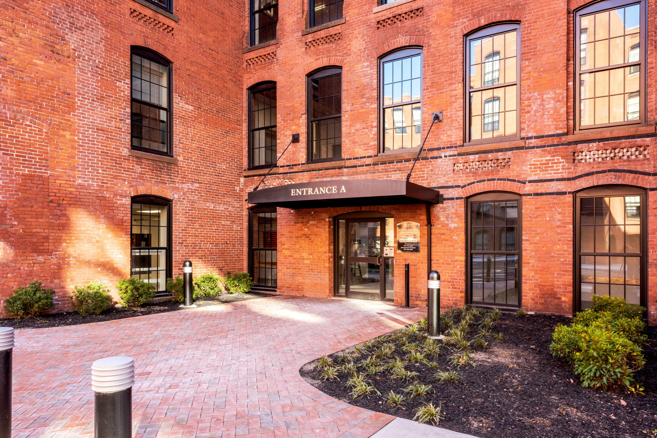 Mason square apartments ii at indian motorcycle the architectural team